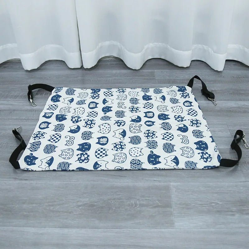 hamac chat motif chat