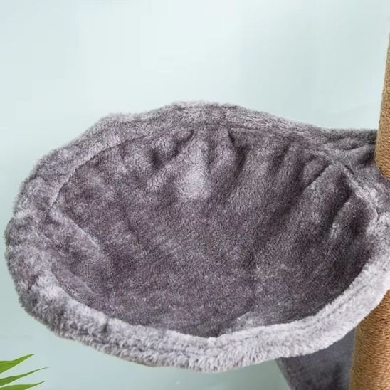 hamac pour chat gris fonce