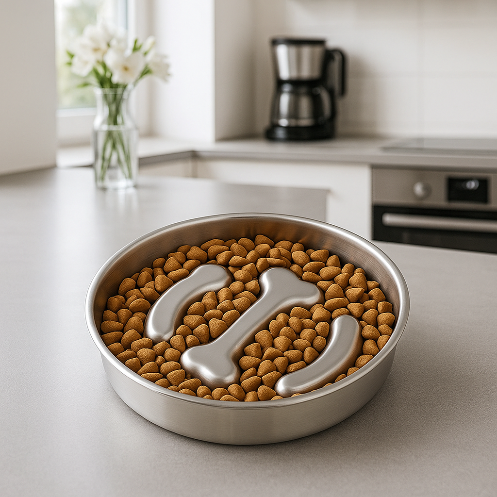 gamelle anti glouton chat relief os