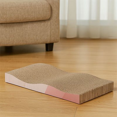 Griffoir en carton pour Chat confort optimal