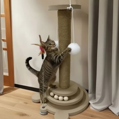 Griffoir pour chat zone de repos superieur     