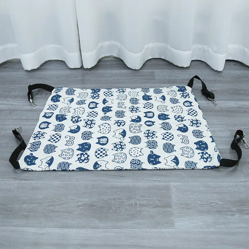 hamac chat motif chat