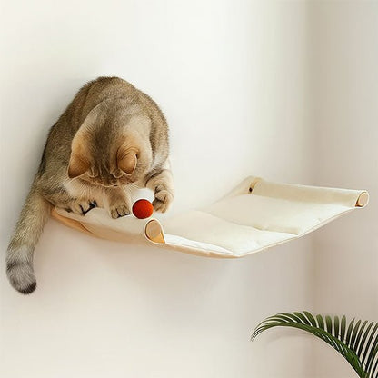 chat joue hamac chat tissu