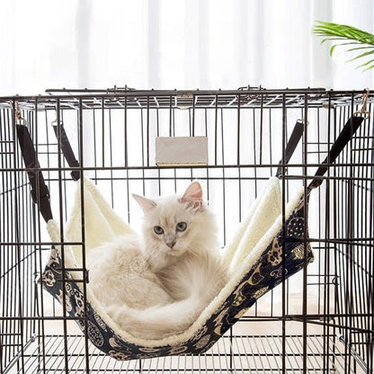hamac chat suspendu double face