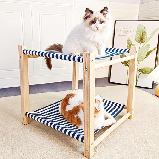 hamac pour chat en toile lavable