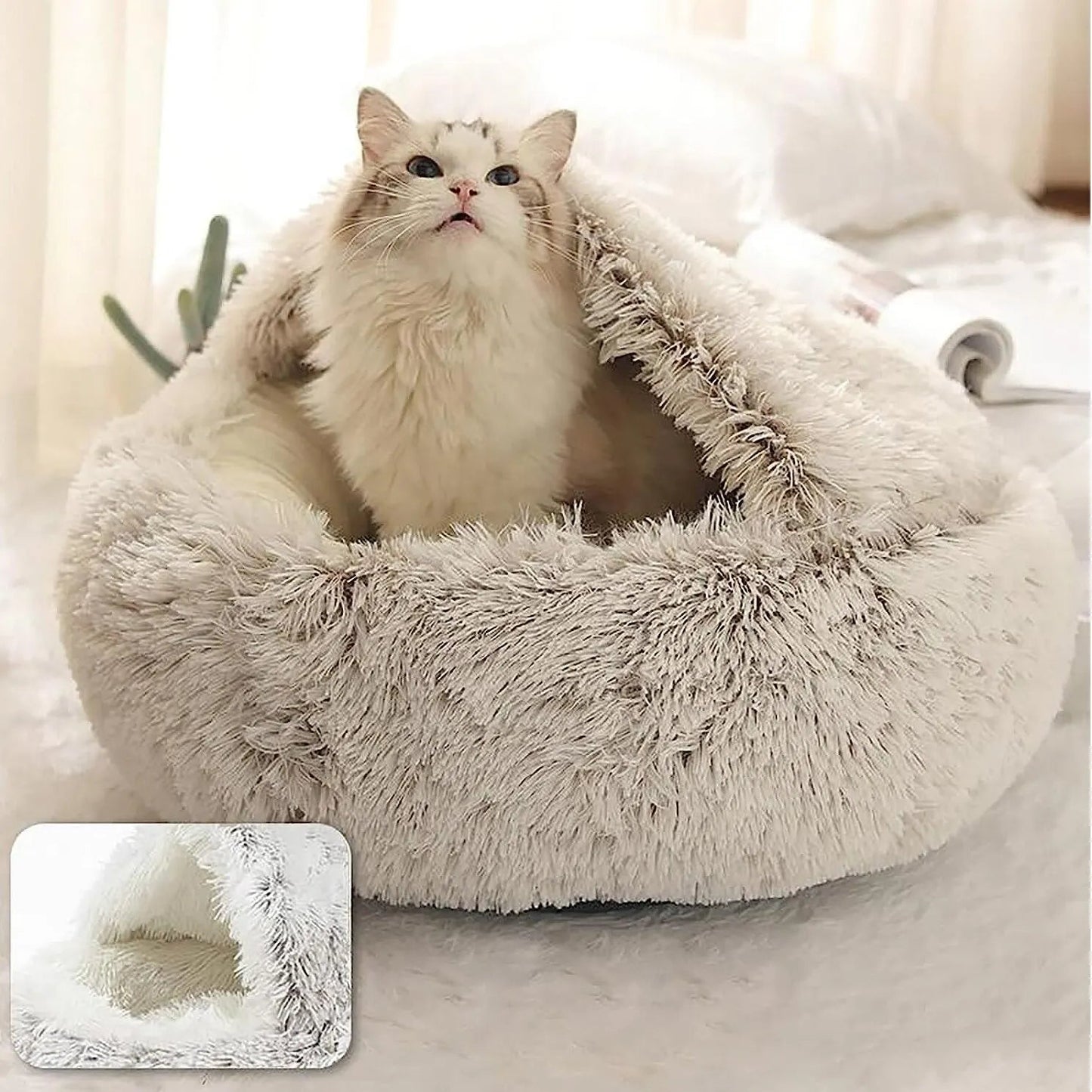 Niche pour chat | Peluche™ - Chatcharme