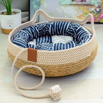 Panier Osier Chat | Bohème™