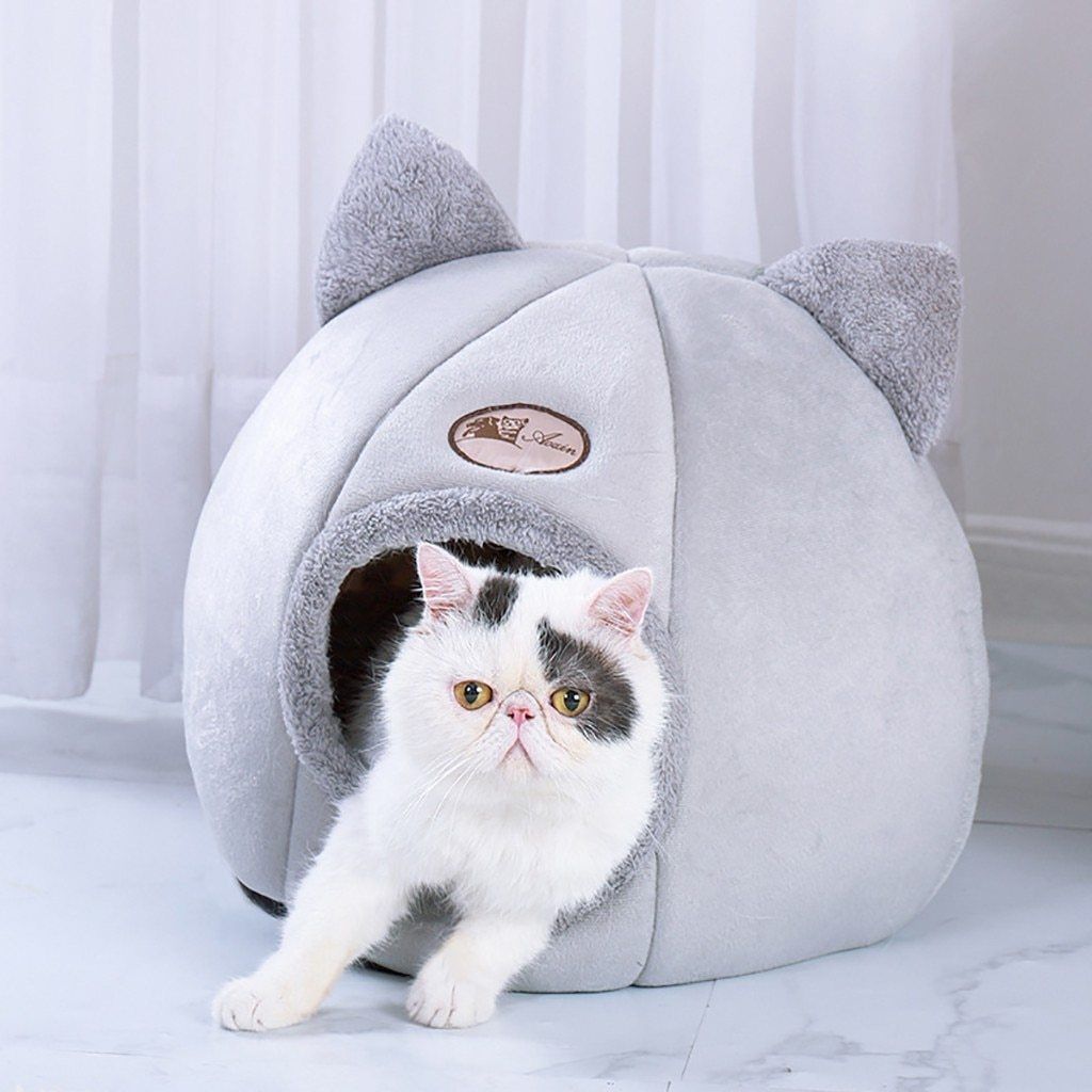 ComfyHouse™ - Niche pour chat ultra confortable - Chatcharme