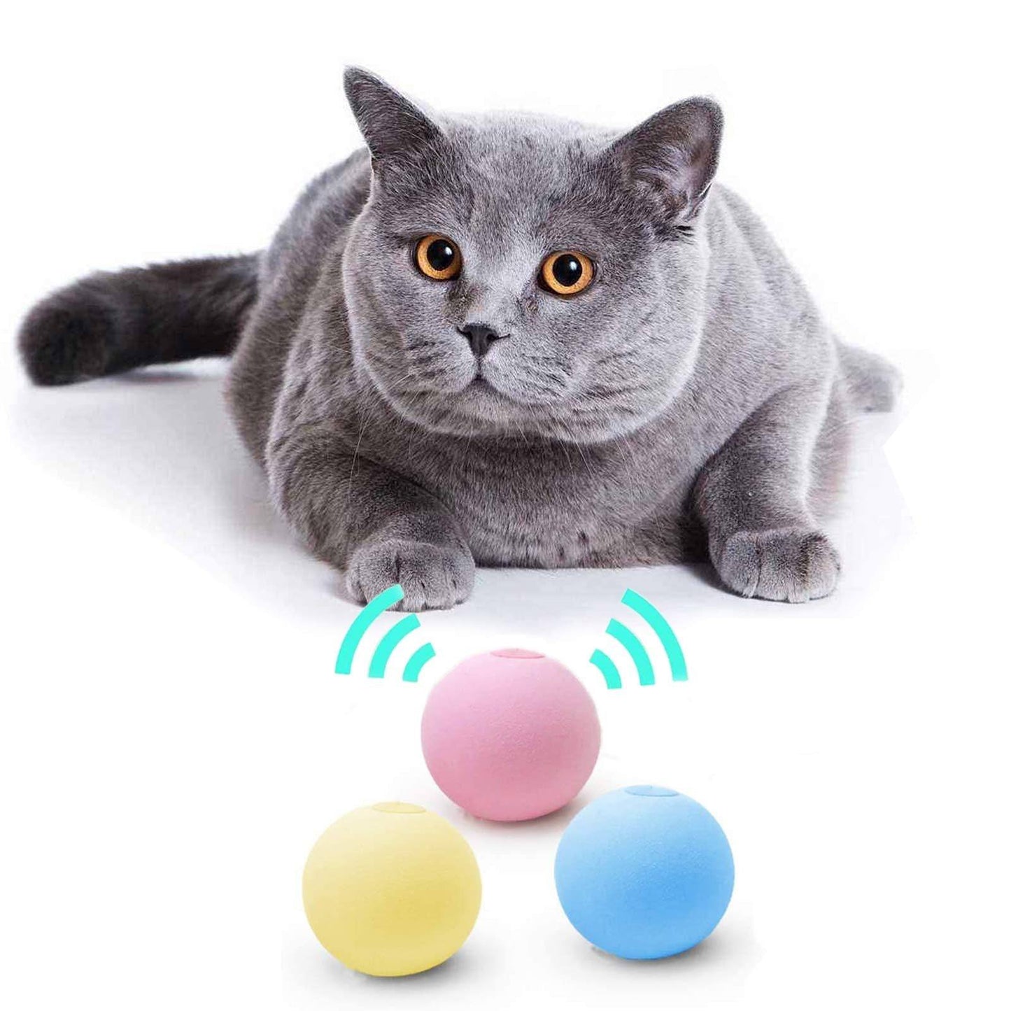 SmartBall™ - Balle intelligente d'apprentissage pour chat - Chatcharme